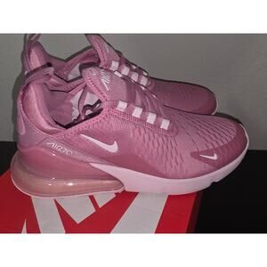 Big Kid's Nike Air Max 270 Magic Flamingo/Pink Foam 5Y, 7W